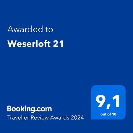 Weserloft 21 เบรเมน ภายนอก รูปภาพ